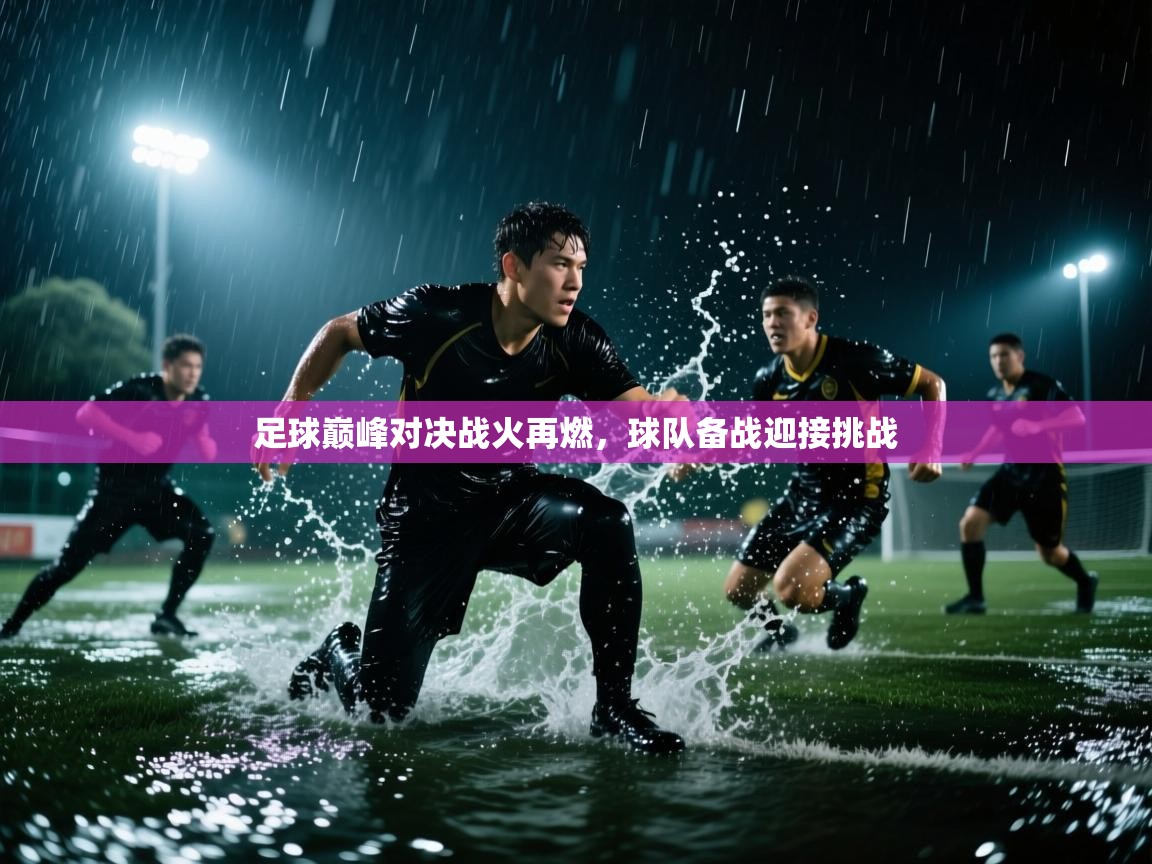 足球巅峰对决战火再燃，球队备战迎接挑战  第2张